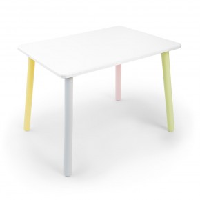 Детский стол (Белый/Цветной) в Игре - igra.mebel-74.com | фото