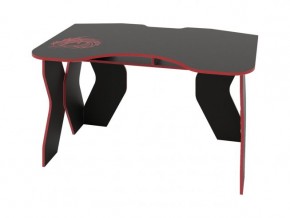 Компьютерный стол КЛ №9.0 (Черный/Красный) в Игре - igra.mebel-74.com | фото