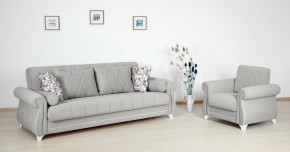 Комплект Роуз ТД 414 диван-кровать + кресло + комплект подушек в Игре - igra.mebel-74.com | фото