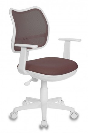 Кресло детское Бюрократ CH-W797/BR/TW-14C коричневый в Игре - igra.mebel-74.com | фото