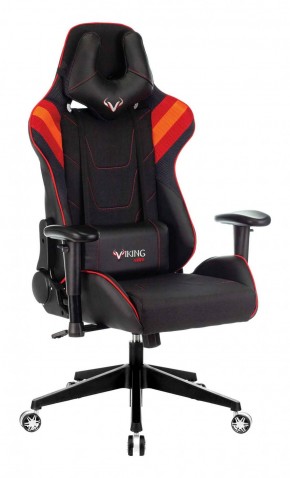Кресло игровое Бюрократ VIKING 4 AERO RED черный/красный в Игре - igra.mebel-74.com | фото