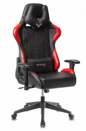 Кресло игровое Бюрократ VIKING 5 AERO RED черный/красный в Игре - igra.mebel-74.com | фото