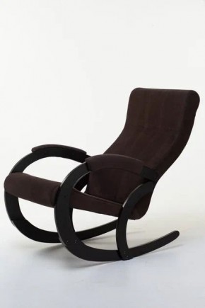 Кресло-качалка КОРСИКА 34-Т-AC (кофе) в Игре - igra.mebel-74.com | фото