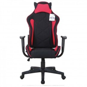 Кресло компьютерное BRABIX GT Racer GM-101 + подушка (ткань) черное/красное (531820) в Игре - igra.mebel-74.com | фото