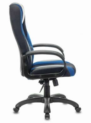 Кресло компьютерное BRABIX PREMIUM "Rapid GM-102" (экокожа/ткань, черное/синее) 532106 в Игре - igra.mebel-74.com | фото