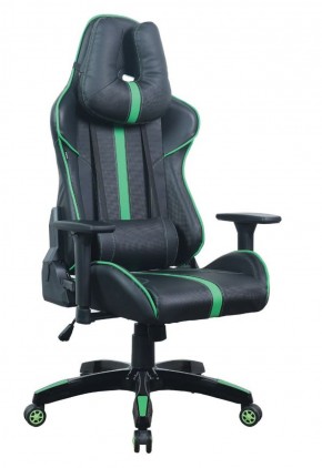 Кресло компьютерное BRABIX "GT Carbon GM-120" (черное/зеленое) 531929 в Игре - igra.mebel-74.com | фото