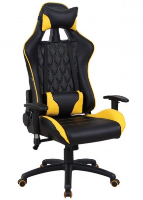 Кресло компьютерное BRABIX "GT Master GM-110" (черное/желтое) 531927 в Игре - igra.mebel-74.com | фото