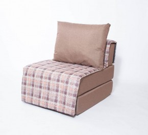 Кресло-кровать бескаркасное Харви (коричневый-квадро беж) в Игре - igra.mebel-74.com | фото