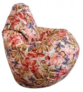 Кресло-мешок Цветы L в Игре - igra.mebel-74.com | фото