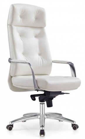 Кресло руководителя Бюрократ _DAO/WHITE белый в Игре - igra.mebel-74.com | фото