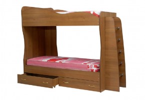 Кровать детская 2-х ярусная Юниор-1 (800*2000) ЛДСП в Игре - igra.mebel-74.com | фото