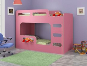 Кровать двухъярусная Дельта-Макс-20.03 Розовый в Игре - igra.mebel-74.com | фото