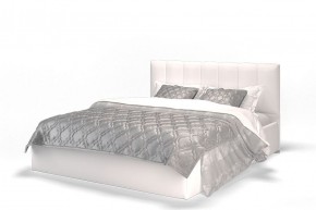 Кровать Элен 1600 + основание с ПМ (Vega white) белый в Игре - igra.mebel-74.com | фото