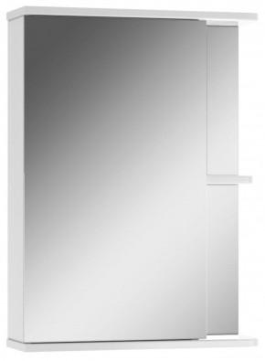 Шкаф-зеркало Норма 1-50 левый АЙСБЕРГ (DA1601HZ) в Игре - igra.mebel-74.com | фото